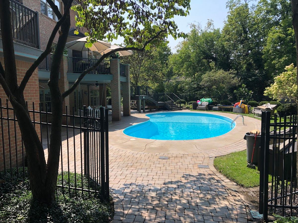 Pool deck cleaning in Ohio — 2
